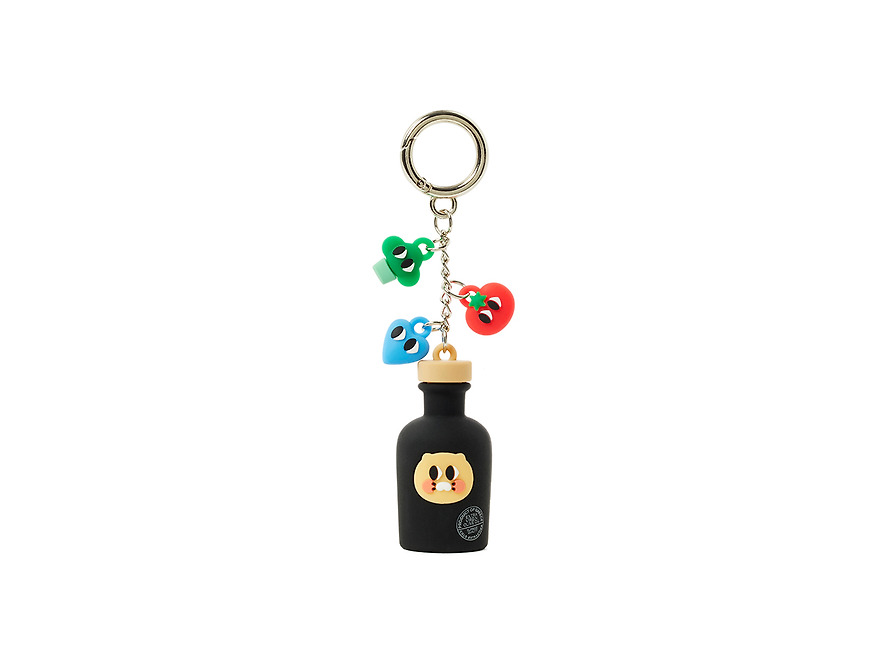 Figure Keychain Iyaiya X Friends Olive Oil Chunsik - Kakao Friends