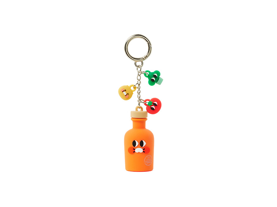 Porte-Clés Figurine Iyaiya X Friends Huile d'Olive Piment Chunsik - Kakao Friends