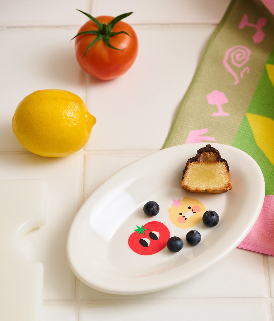 Melamine Plate Iyaiya X Friends S Chunsik - Kakao Friends