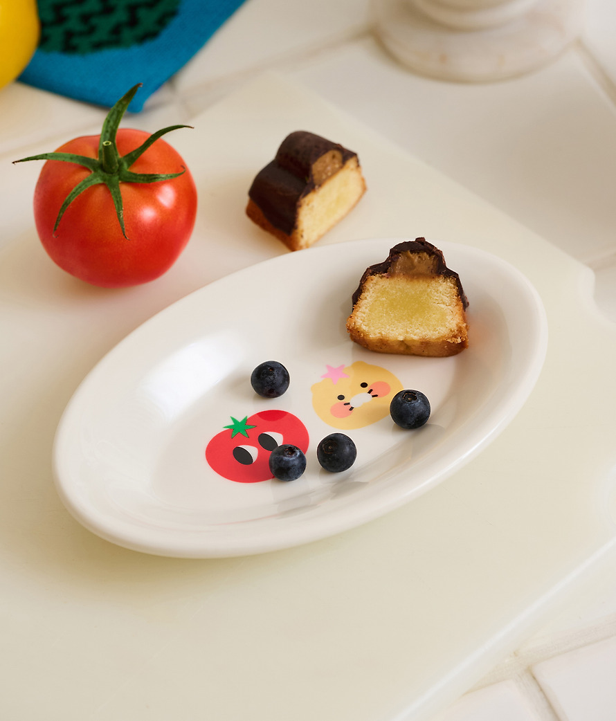 Melamine Plate Iyaiya X Friends S Chunsik - Kakao Friends