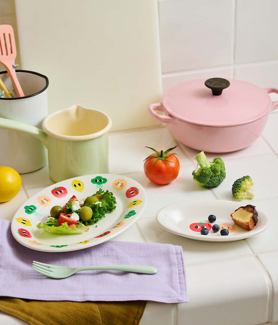Melamine Plate Iyaiya X Friends S Chunsik - Kakao Friends