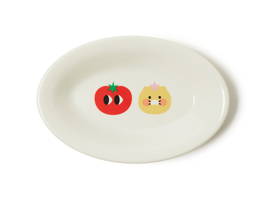 Melamine Plate Iyaiya X Friends S Chunsik - Kakao Friends