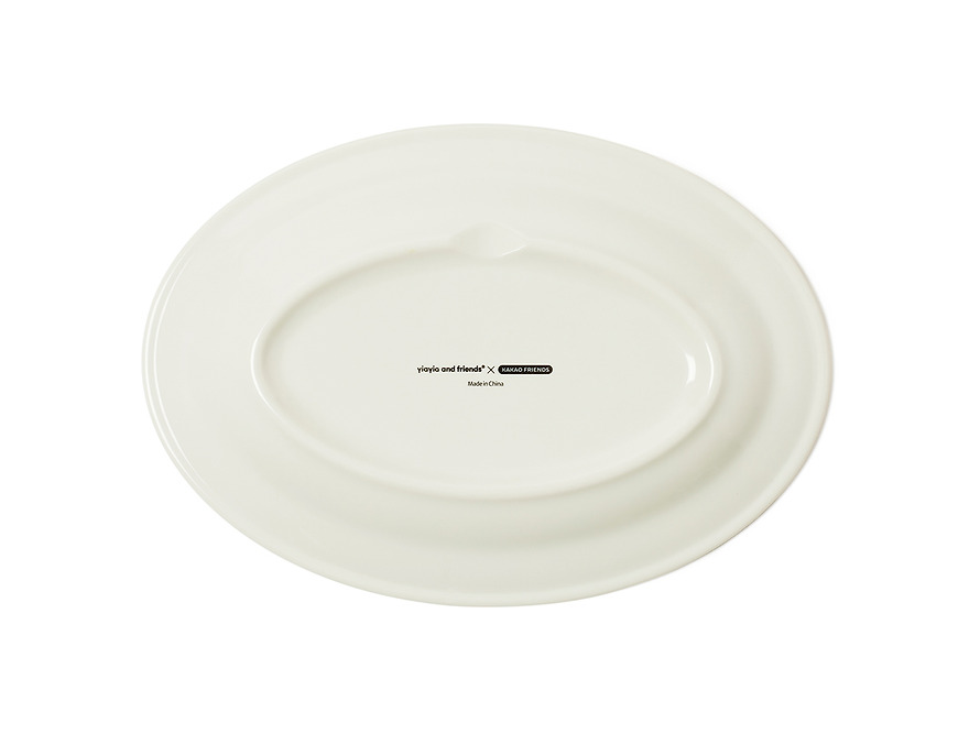 Melamine Plate Iyaiya X Friends L Chunsik - Kakao Friends