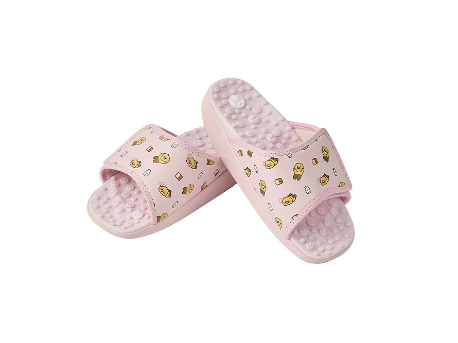 Chaussons d'Acupression Kaloring Rose 240 mm Chunsik - Kakao Friends