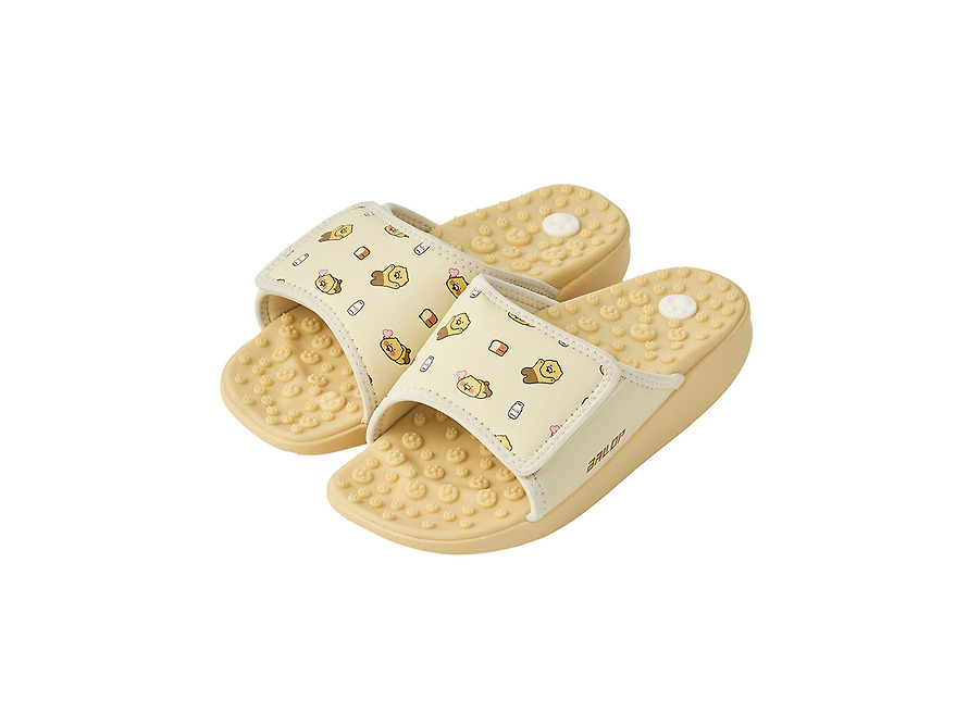 Chaussons d'Acupression Kaloring Jaune 240 mm Chunsik - Kakao Friends