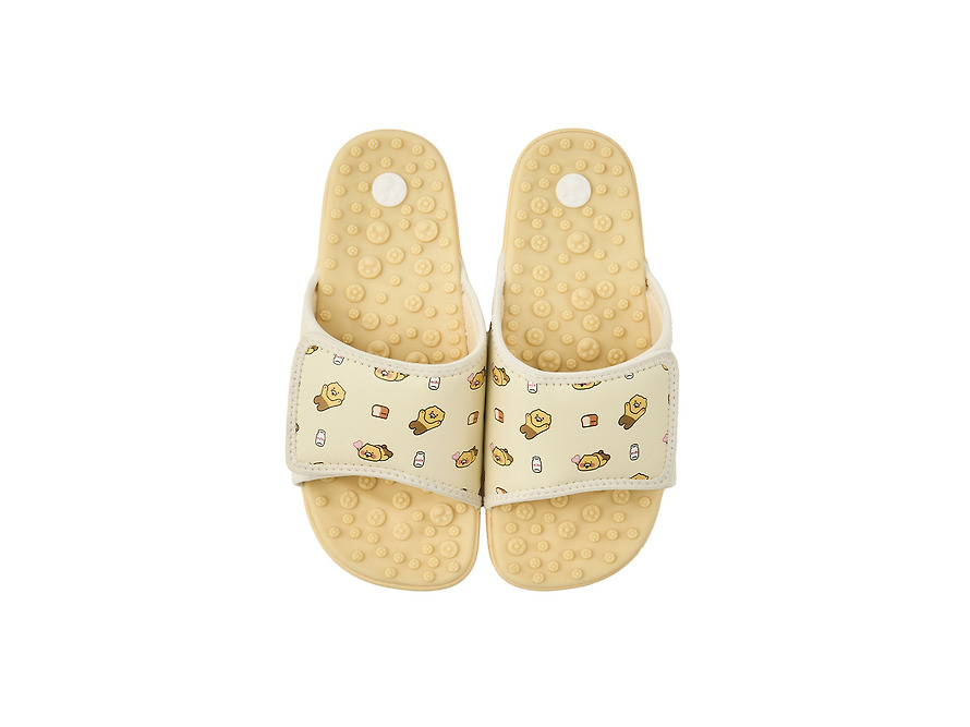 Chaussons d'Acupression Kaloring Jaune 240 mm Chunsik - Kakao Friends