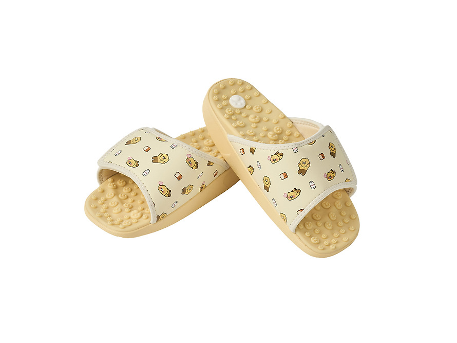 Chaussons d'Acupression Kaloring Jaune 240 mm Chunsik - Kakao Friends
