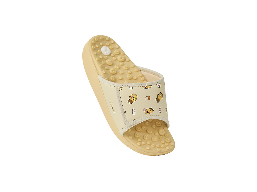 Chaussons d'Acupression Kaloring Jaune 240 mm Chunsik - Kakao Friends
