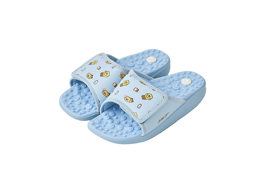 Chaussons d'Acupression Kaloring Bleu 240 mm Chunsik - Kakao Friends