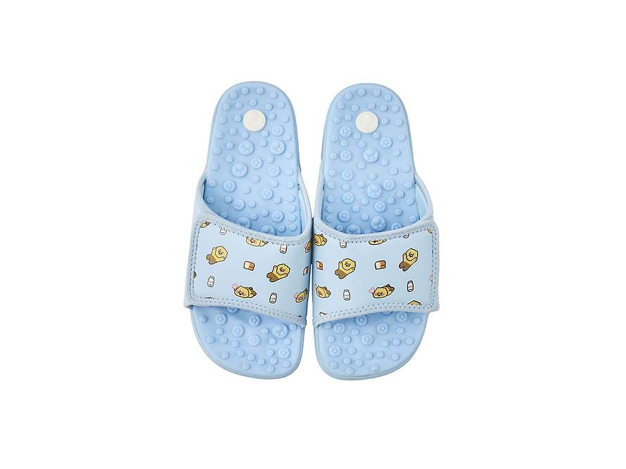Chaussons d'Acupression Kaloring Bleu 240 mm Chunsik - Kakao Friends