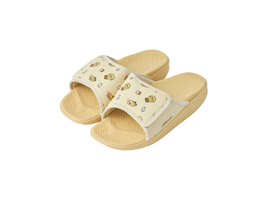 Chaussons d'Acupression Kaloring Kokkok Jaune 240 mm Chunsik - Kakao Friends
