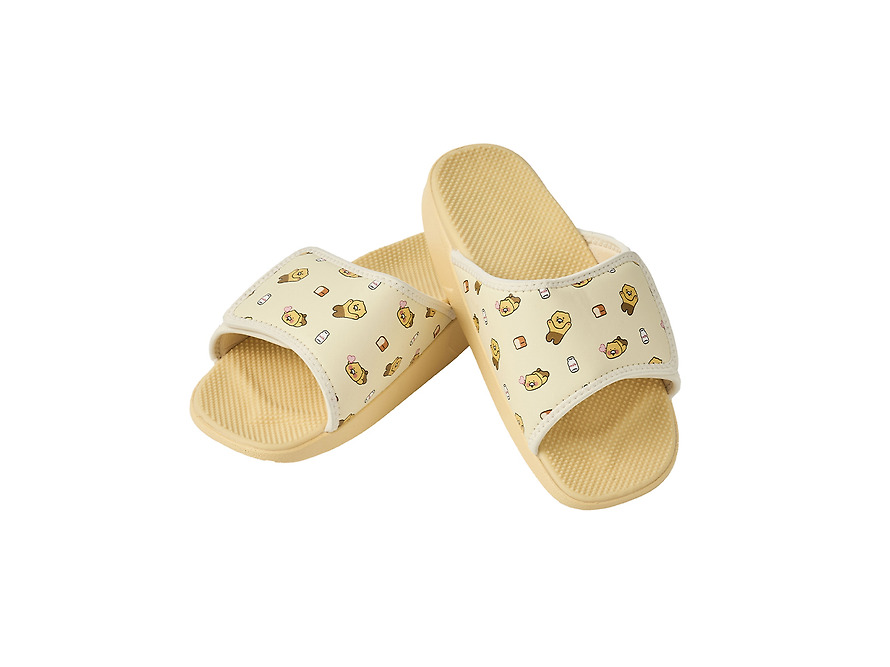 Chaussons d'Acupression Kaloring Kokkok Jaune 240 mm Chunsik - Kakao Friends
