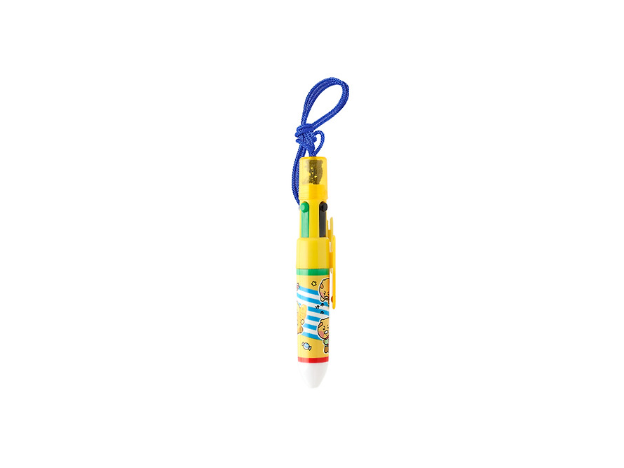 Mini 4-Color Necklace Pen Frunji Chunsik - Kakao Friends