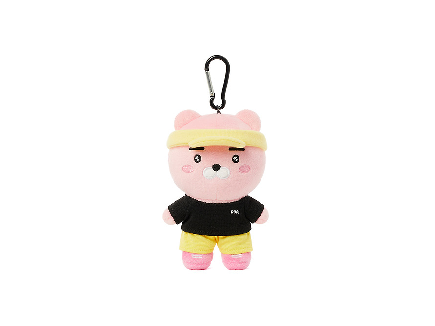 Peluches Porte-Clés Friends Run Coffret Complet 10 Personnages - Kakao Friends
