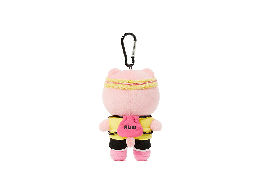 Peluches Porte-Clés Friends Run Coffret Complet 10 Personnages - Kakao Friends