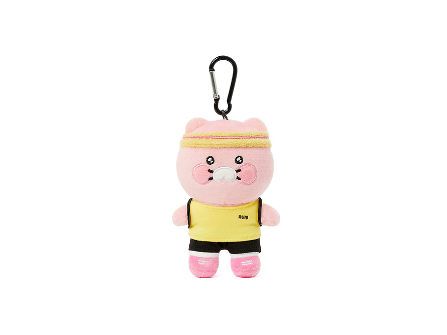 Peluches Porte-Clés Friends Run Coffret Complet 10 Personnages - Kakao Friends