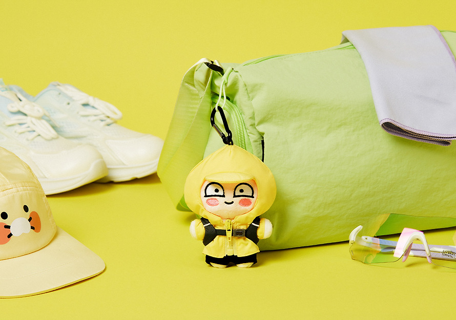 Peluche Porte-Clés Friends Run Runner Apeach - Kakao Friends