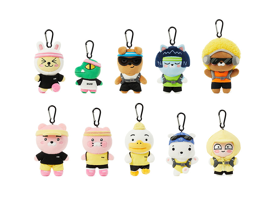 Peluche Porte-Clés Friends Run Runner Tube - Kakao Friends