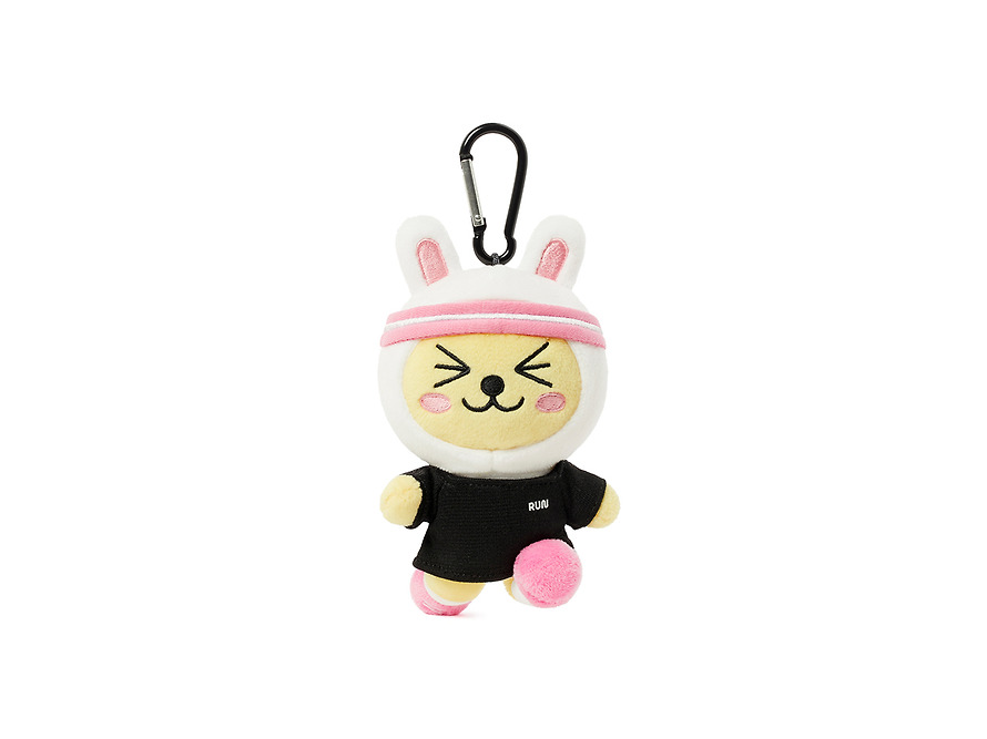 Peluches Porte-Clés Friends Run Coffret Complet 10 Personnages - Kakao Friends