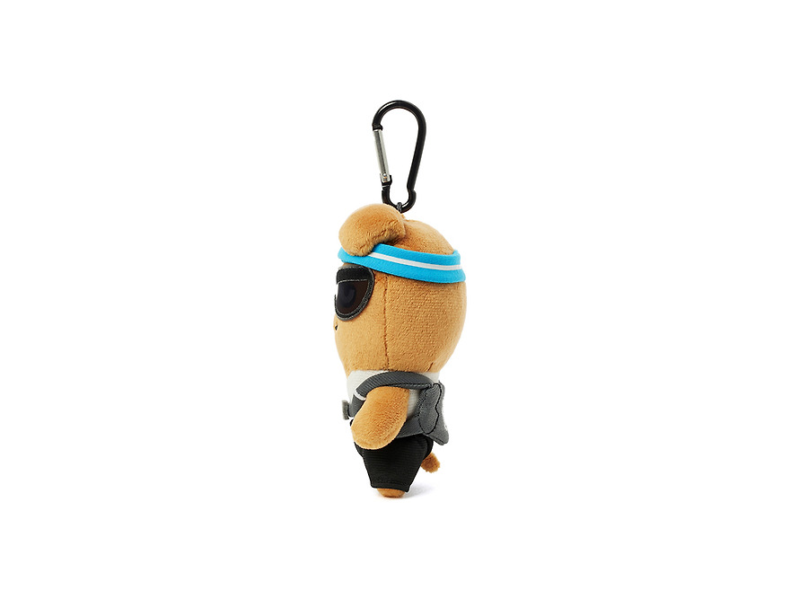 Peluches Porte-Clés Friends Run Coffret Complet 10 Personnages - Kakao Friends