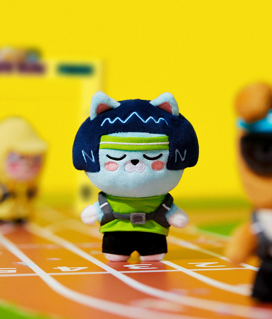 Peluche Porte-Clés Friends Run Runner Neo - Kakao Friends