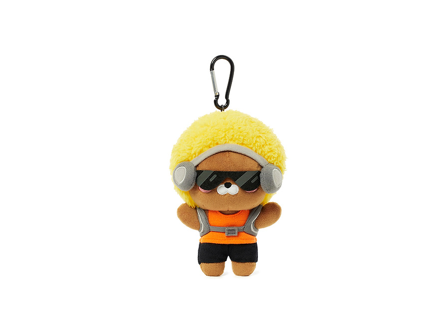 Peluches Porte-Clés Friends Run Coffret Complet 10 Personnages - Kakao Friends