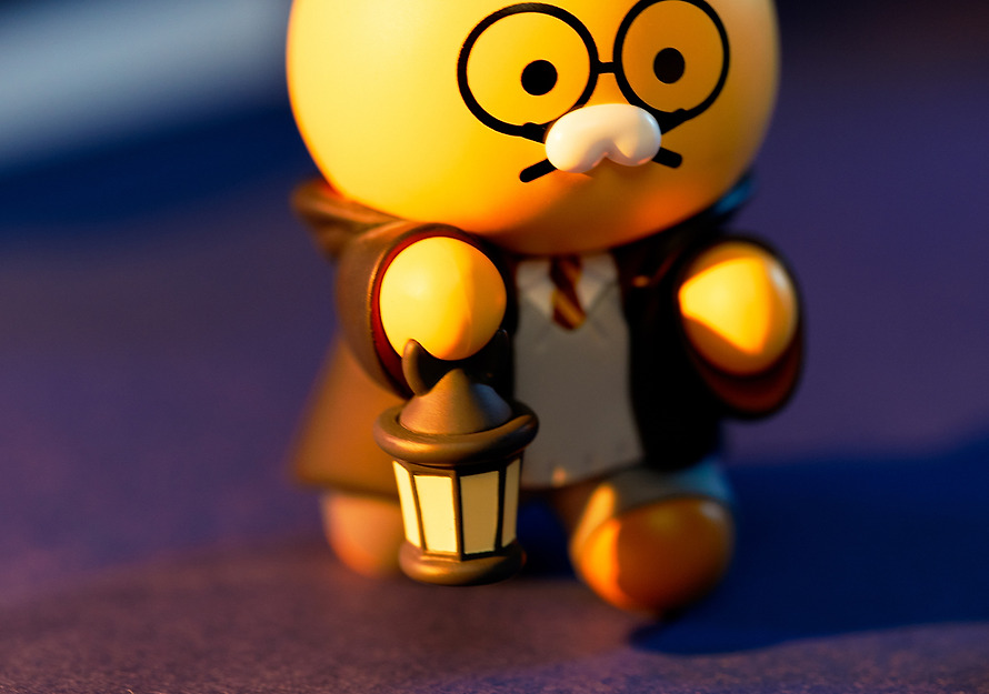 Figure Harry Potter X Friends Hogwarts Random Scene Chunsik - Kakao Friends