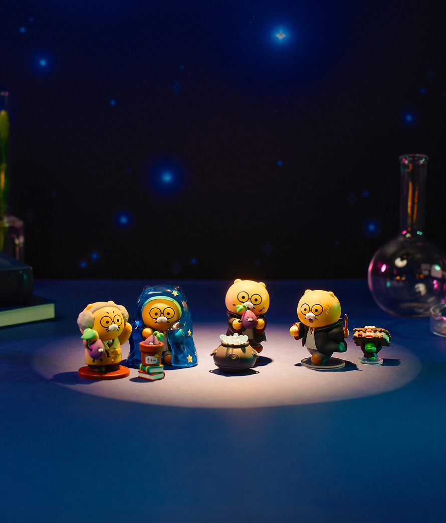 Figure Harry Potter X Friends Hogwarts Random Scene Chunsik - Kakao Friends