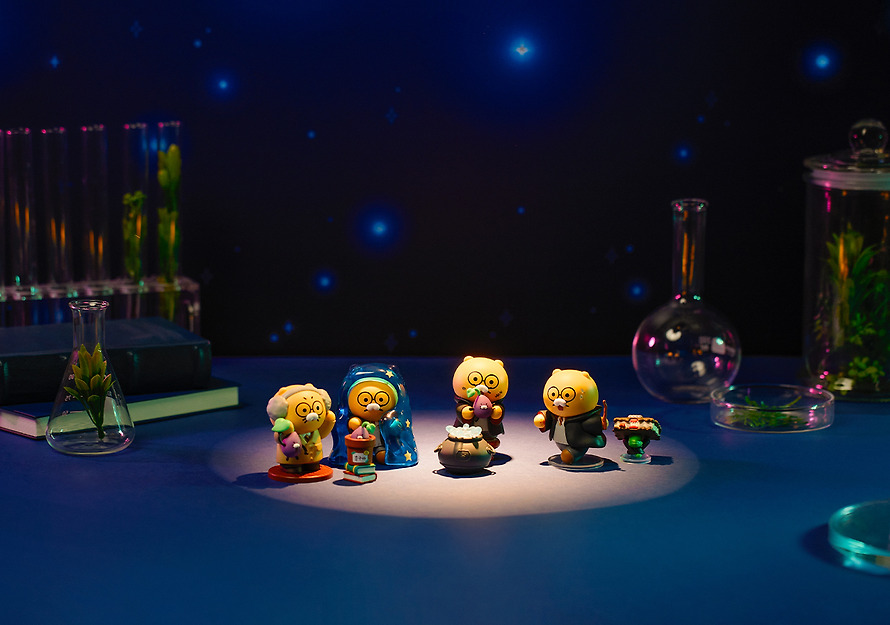 Figure Harry Potter X Friends Hogwarts Random Scene Chunsik - Kakao Friends