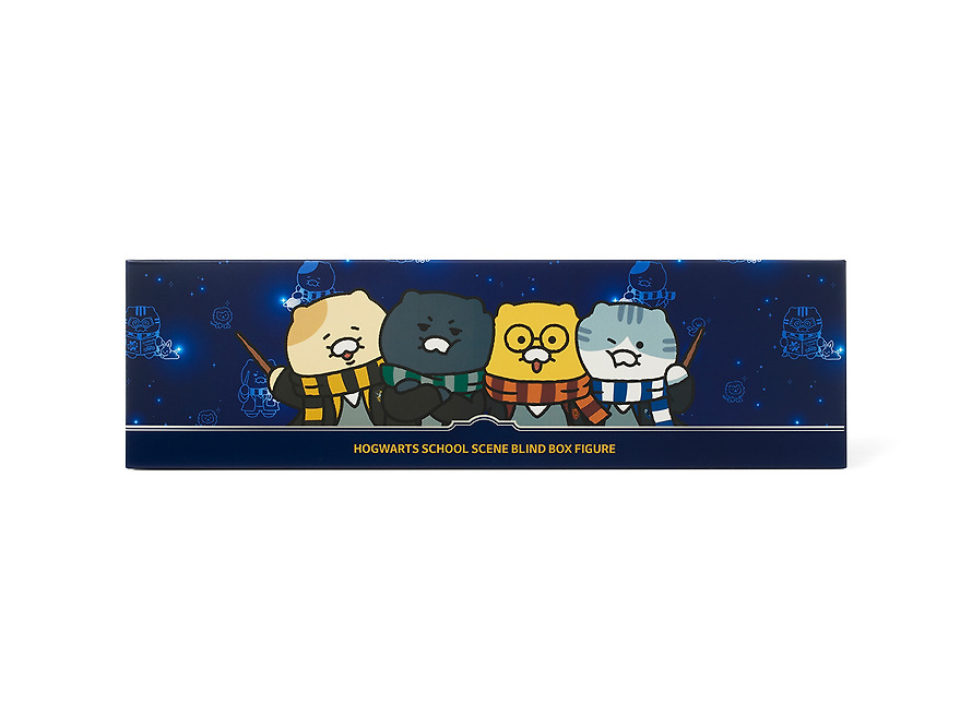 Figures Harry Potter X Friends Hogwarts Random Scene Full Set of 4 Chunsik - Kakao Friends