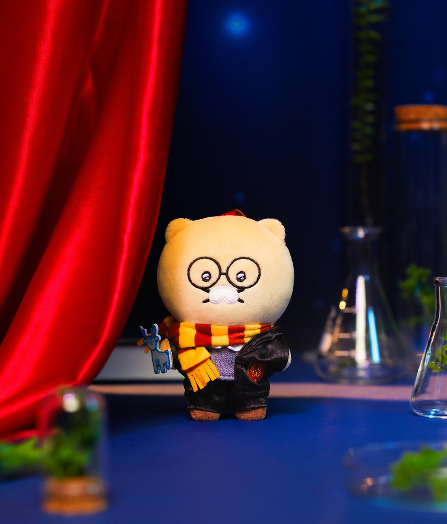 Peluche Porte-Clés Harry Potter X Friends Gryffondor Chunsik - Kakao Friends