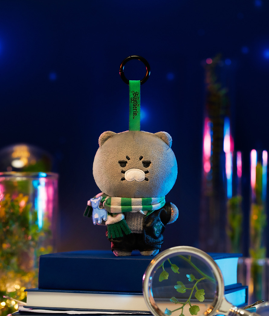 Peluche Porte-Clés Harry Potter X Friends Serpentard Chunsik - Kakao Friends