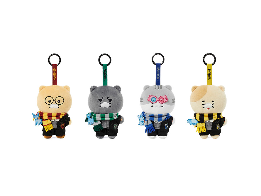 Peluche Porte-Clés Harry Potter X Friends Serpentard Chunsik - Kakao Friends