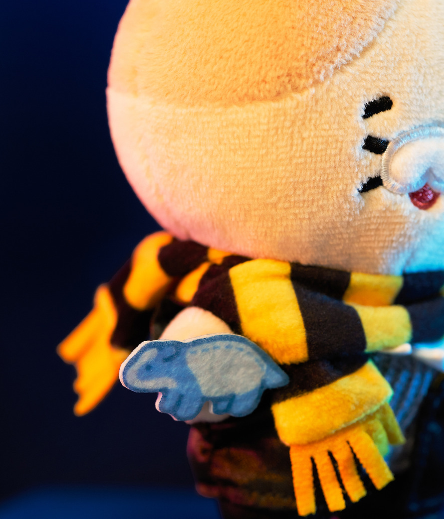 Peluche Porte-Clés Harry Potter X Friends Poufsouffle Chunsik - Kakao Friends