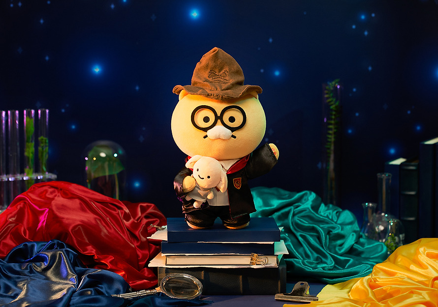 Plush Harry Potter X Friends Wizard Chunsik - Kakao Friends
