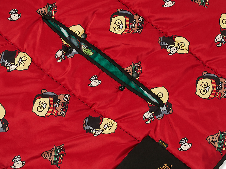 Reversible Cape Blanket Harry Potter X Friends Chunsik - Kakao Friends