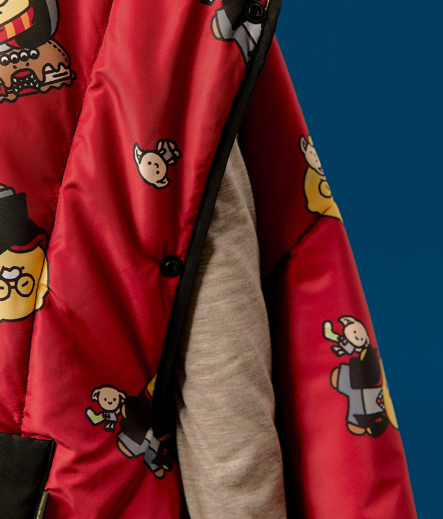Reversible Cape Blanket Harry Potter X Friends Chunsik - Kakao Friends