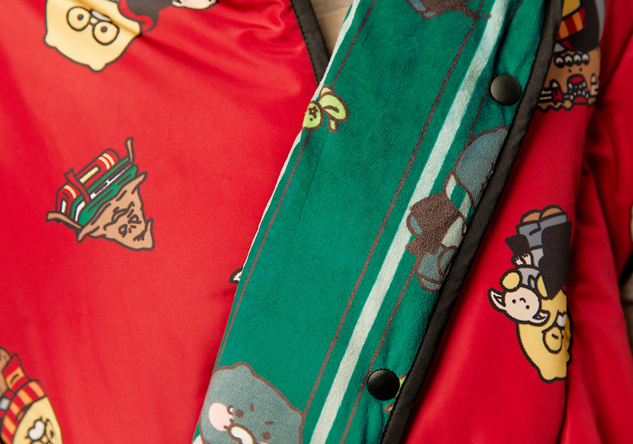 Reversible Cape Blanket Harry Potter X Friends Chunsik - Kakao Friends