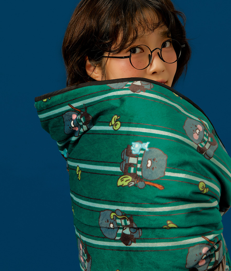 Reversible Cape Blanket Harry Potter X Friends Chunsik - Kakao Friends