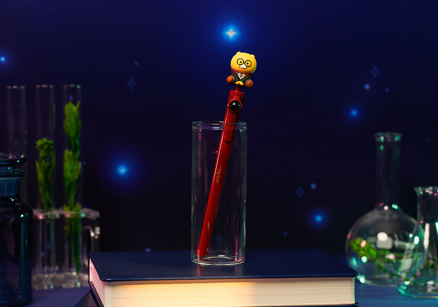 Gel Pen Spinning Figure Harry Potter X Friends Chunsik - Kakao Friends