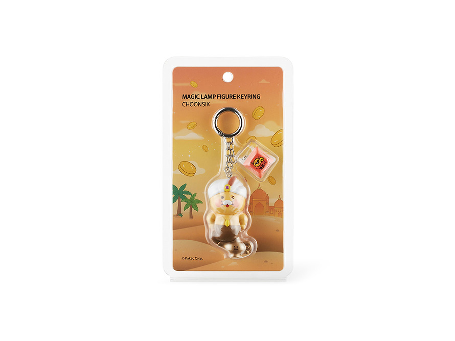 Porte-Clés Figurine LED Keycap Lampe Magique Richesse Chunsik - Kakao Friends
