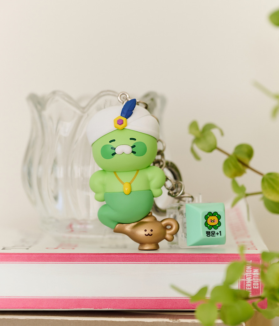 Porte-Clés Figurine LED Keycap Lampe Magique Chance Chunsik - Kakao Friends