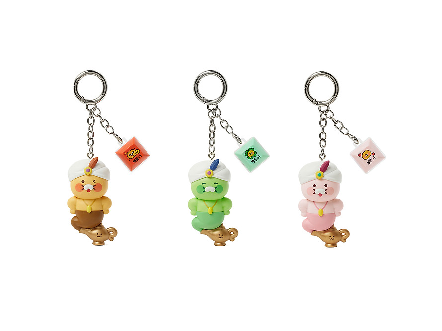 Porte-Clés Figurine LED Keycap Lampe Magique Chance Chunsik - Kakao Friends