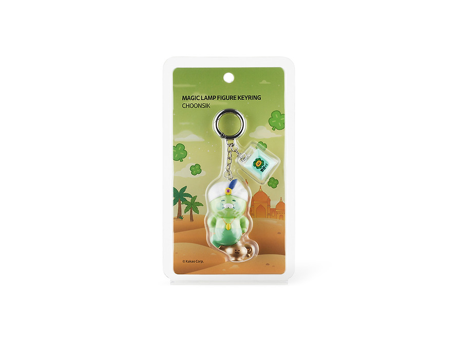 Porte-Clés Figurine LED Keycap Lampe Magique Chance Chunsik - Kakao Friends