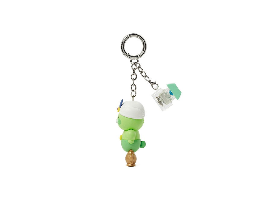 Porte-Clés Figurine LED Keycap Lampe Magique Chance Chunsik - Kakao Friends