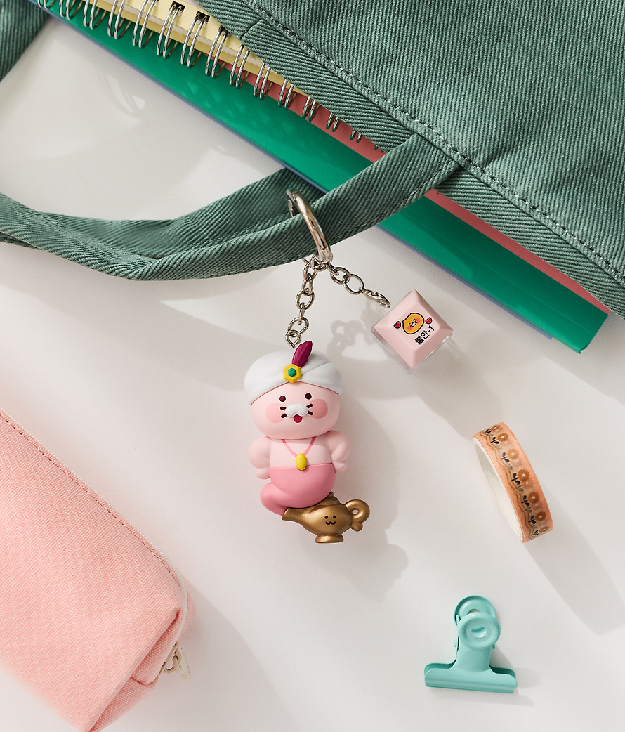 Porte-Clés Figurine LED Keycap Lampe Magique Sérénité Chunsik - Kakao Friends